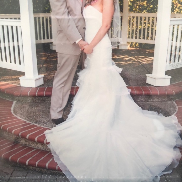 Authentic Maggie Sottero Destiny Mermaid gown 6/8 - Picture 2 of 6